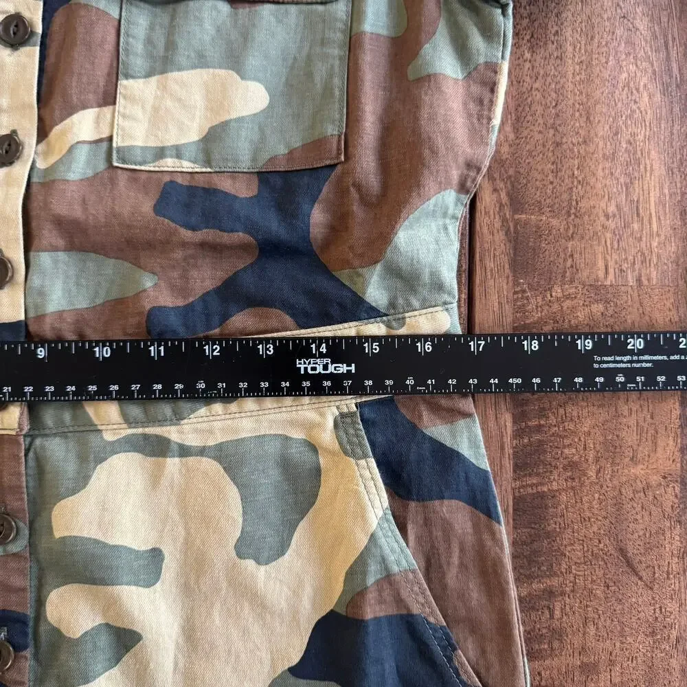 NWT OUTERKNOWN Army Green Camo S.E.A. Jumpsuit One Piece Size Small MSRP $228